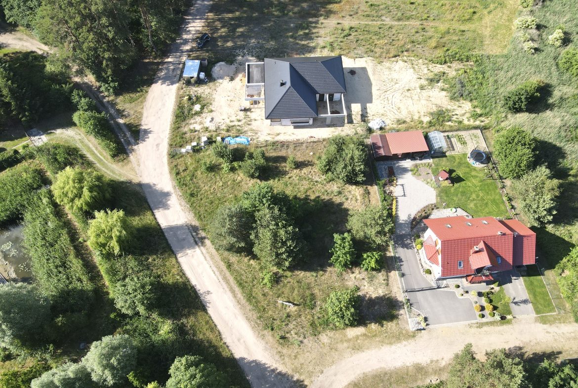 działka budowlana Glisno