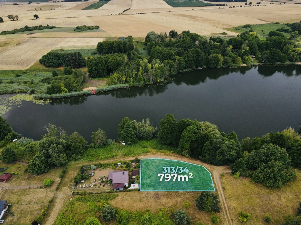 Działka nad jeziorem Wysoka – wyjątkowa nieruchomość w gminie Międzyrzecz